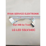 Lg 55LV340C LED TV LVDS FLEXIBLE CABLE from MB to Tcon