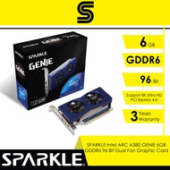 SPARKLE Intel ARC A380 GENIE 6GB GDDR6 96 Bit Dual Fan Graphic Card