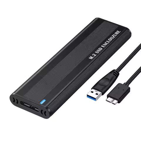 M.2 NVMe SSD Case 10Gbps M.2 NVMe SSD Enclosure Adapter Tool Free for 2230/2242/2260/2280 M.2 SSD