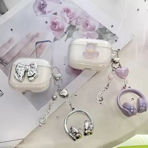 Fashion Earphone case For Lenovo LP2pro LP5 PRO LP23 LP3pro LP40pro LP19 LP12 LP80pro Case soft Sili