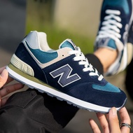 【Official】 New BoonlrrNew Balance Cool Running 574 รองเท้าผ้าใบผู้ชาย รองเท้าวิ่ง Women 36 green