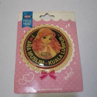 FRIDGE MAGNET ANA MUSLIM circle