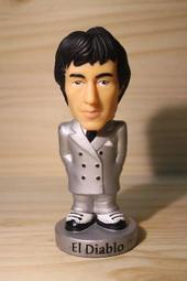 (I LOVE樂多)美國老品FUNKO EL DIABLO 史特龍 搖頭公仔  當擺飾非常酷 商品稀少值得珍藏