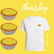 T92 Egg Tart Embroidery T-Shirts (Unisex)