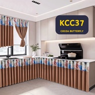 KCC30-KCC38 Kitchen Curtain / Cabinet Curtain / Langsir Cabinet Dapur  / Tirai Dapur