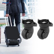 [Hellery] 2Pcs Universal Luggage Suitcase Wheel Suitcase Repair Wear Resistant Wheel Pulley Repair P