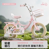 Children Bicycle Boys Girls 2-6-8-9 Years Old Baby Girl Bicycle Princess Bicycle Bicycle 2 Wheel Bic
