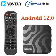 T95MAX TV Box Android 12 4GB RAM 32GB ROM Allwinner H618 Support 6K 4K HDR Dual Wifi 1GB 8GB Media Player T95 Max 2GB 16GB TV Receivers