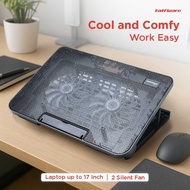 Taffware Cooling Pad Laptop Cooling Fan 2 Fan 17 Inch N99