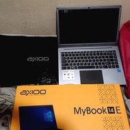 laptop axioo mybook 14E 4gb ssd 258gb baru