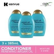[Bundle of 3] OGX Renewing Argan Oil Morocco Conditioner 385ml