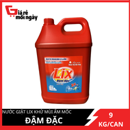 Nguyên Thùng Nước Giặt Lix Đậm Đặc Can (Đỏ) 9KG