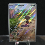 2025 Paldean Wooper Card (Full Art Holo)