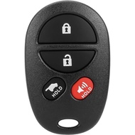 Penggantian Kunci Fob Tanpa Kunci untuk Kawalan Jauh Serasi dengan Toyota Solara Avalon Sienna Sequo