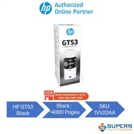 HP GT53 Black Original Ink Bottle (90ml) 1VV22AA