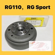 SUZUKI RG 110 RG110 RGS RG SPORT 110 MAGNET ONLY (JEC) MAGNETO MAGNET UNIT ROTOR ASSY SPARE PART MAGNET MAGNETO