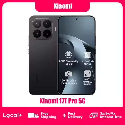 Xiaomi 17T Pro 5G 12GB 256GB 512GB 1TB Smartphone MediaTek Dimensity 9500 7000mAh 100W 50MP OIS Came