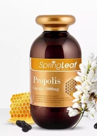 澳洲直送🇦🇺Spring Leaf 綠芙高含量黑蜂膠膠囊 (2000mg, 365粒) 😍是一款來自澳洲的天然膳食補充品💚主要用於增強免疫系統及提供抗氧化支持😍含量：每粒含有相當於 2000mg 的新