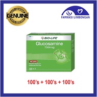 Bio-life Glucosamine 750mg Tab 3*100's
