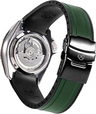 StrapXPro(SX1A) Rubber Strap for New Seiko 5 Sports 5KX SKX SRPD & GMT Series