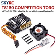 SKYRC TORO TS160 160A Brushless Sensored ESC w/6V/7.4V BEC Support 2-3S Lipo Brushless ESC For 1/10 