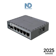 MikroTik hEX S 2025 (E60iUGS) - 5-port Gigabit Router with (1) 2.5G SFP Port