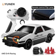 Remote Foldable Lamp AE86 4WD RC Car Toy Drift Proportional Throttle Professional Remote Control Hig