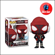 Funko Pop Miles Morales in Winter Suit Spiderman MIles Morales Exclusive