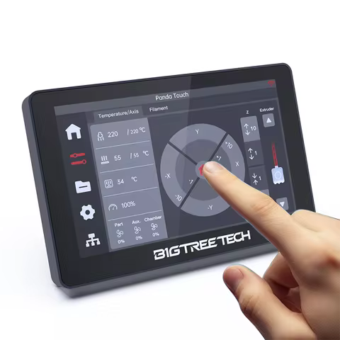 BIGTREETECH Panda Touch Screen For Bambu Lab P1S P1P Bambulab A1 X1 3D Printer Multi-Printer Wireles