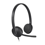 RxG1 Logitech H340 USB Computer Headset - Black