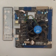 Asrock H61 Motherboard Package + Intel Core i5 3470 Processor + Minus Fan