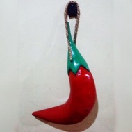 Kentongan Motif Cabe Dongkel Bambu