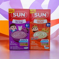 Bubur Bayi SUN Bubur Sereal ubi ungu/ayam kampung dan bayam/liwet ayam kampung ukuran 120gr Usia 6+ 