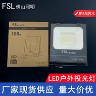 Foshan Lighting LED Flood Light Flood Light Signboard Spotlight Garden Light Waterproof Outdoor 50w1