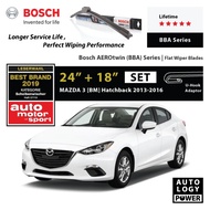 Bosch Wiper for Mazda 3 Hatchback [BM] 24" + 18" SET