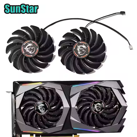 NEW 87MM 4PIN RTX 2060 SUPER PLD09210S12HH GPU Cooler Fan For ​MSI GeForce RTX 2060 SUPER RTX 2060 G