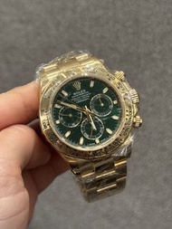 2018 USED LIKE NEW ROLEX GREEN DAYTONA 116508 -0013 JOHN MAYER｜二手 ROLEX 勞力士 迪通拿 綠金迪 黃金綠迪
