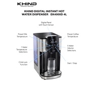 KHIND Instant Hot Water Dispenser 4L