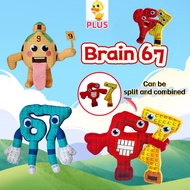 PLUS✨Steal a Brainrot Sammy Jandel plush Toys House No. 9 Plushie Doll Creative Decoration Pillow Fu