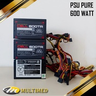 PSU Power Supply Pure 600Watt Ori Korea