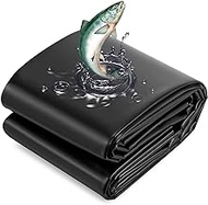 Mxmoonant 20X20 FT LDPE Pond Liner, 20 Mil Pond Liners Skins for Outdoor Fish Koi Ponds, Waterfall, Fountains, Gardens with Repair Seam Tape