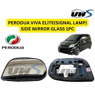 PERODUA VIVA ELITE(SIGNAL LAMP) SIDE MIRROR GLASS 1PC