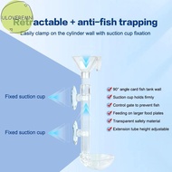 uloveremn Aquarium Transparent Feeding Tube Set Aquarium Telescopic Fish Tank Feeder Shrimp Feeding 