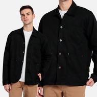Guteninc - Jaket Pria Hitam Fender Black Jacket