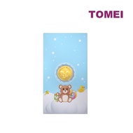 TOMEI Happy Baby Gold Wafer 0.1G, Yellow Gold 9999