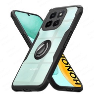 For Honor X6c Case Acrylic Ring Stand Phone Cover Honor x6c HonorX6c X6 C X 6c 4G Global Transparent