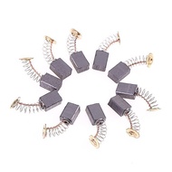 [Prs] 10Pcs Angle Grinder Carbon Brushes 6*9*14mm Power Tool Electric Motor Spare Part [DDD]