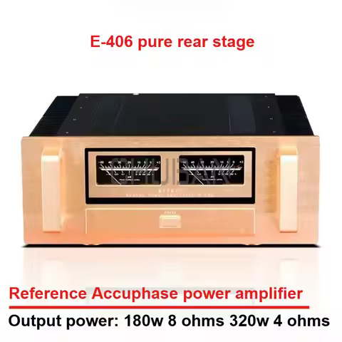CHUBAN Reference Accuphase E-406 Line Class A and B High Power 320W*2 Pure Post-stage Amplifier Home