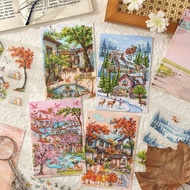 3D Decorative Landscape Sticker ABC Landscape Stickers Weather installment of fun Unique Children's 