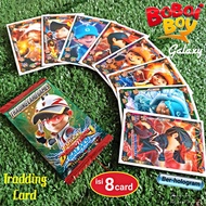 Boboiboy GALAXY PEK FUSION CARD (8 Contents) Kids Toys TRADING CARD